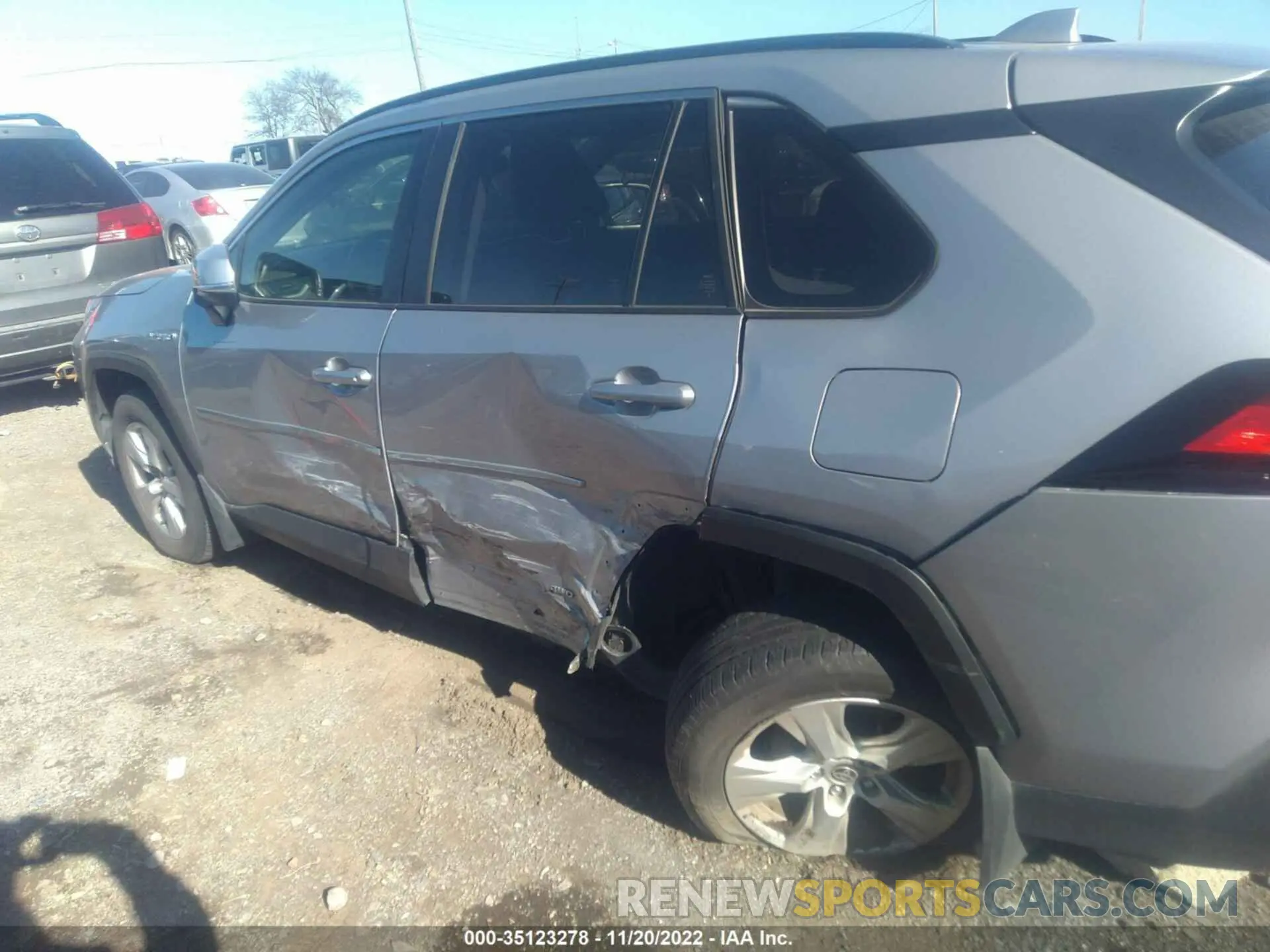 6 fotografías del automóvil dañado JTMMWRFV0LD058243 TOYOTA RAV4 2020