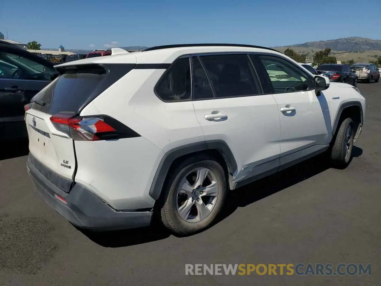 3 fotografías del automóvil dañado JTMMWRFV0LD548486 TOYOTA RAV4 2020