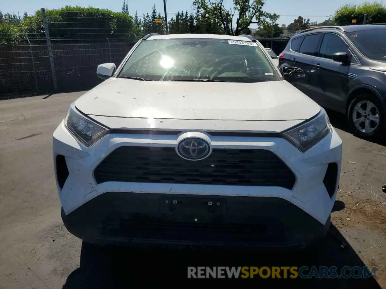 5 fotografías del automóvil dañado JTMMWRFV0LD548486 TOYOTA RAV4 2020