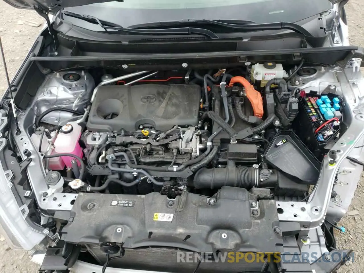 7 fotografías del automóvil dañado JTMMWRFV1LD055593 TOYOTA RAV4 2020