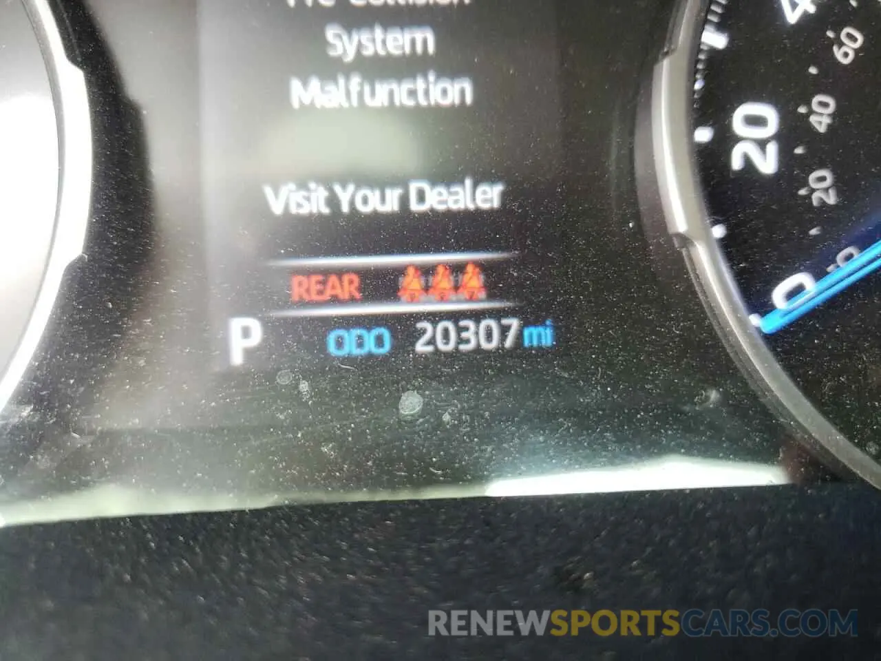 8 fotografías del automóvil dañado JTMMWRFV1LD055593 TOYOTA RAV4 2020