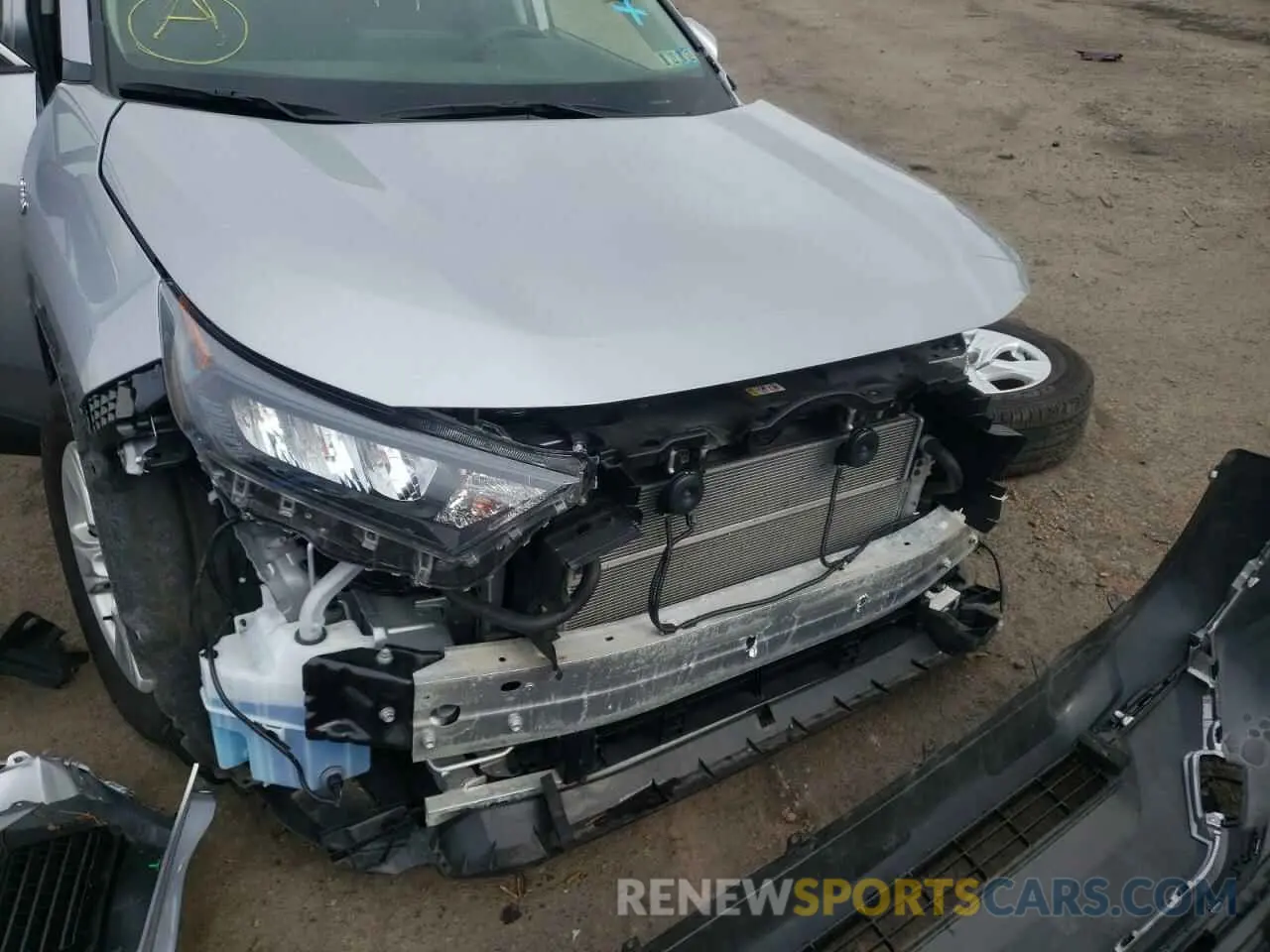 9 fotografías del automóvil dañado JTMMWRFV1LD055593 TOYOTA RAV4 2020