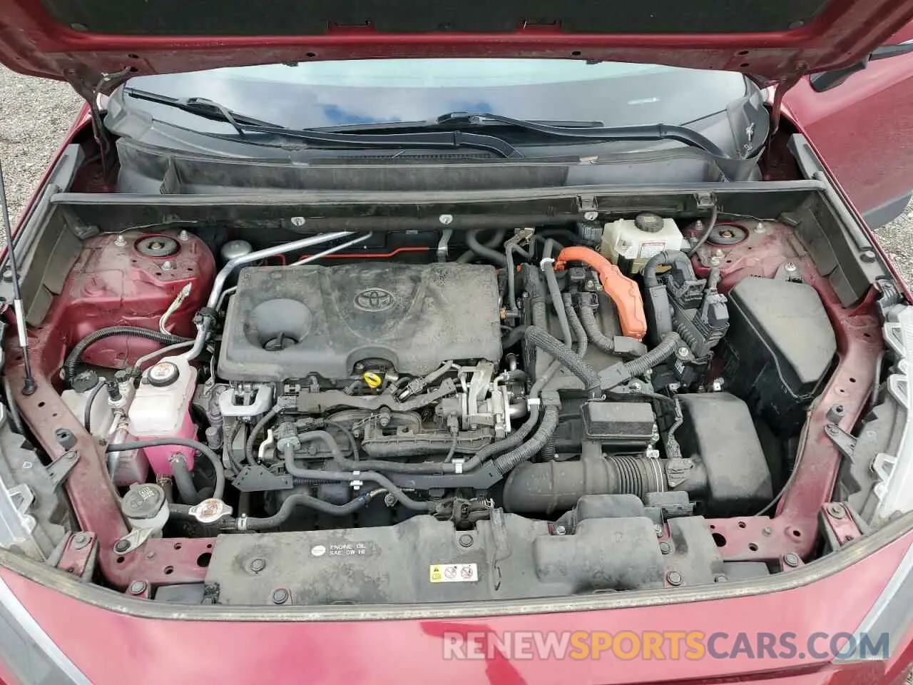 12 fotografías del automóvil dañado JTMMWRFV4LD055507 TOYOTA RAV4 2020