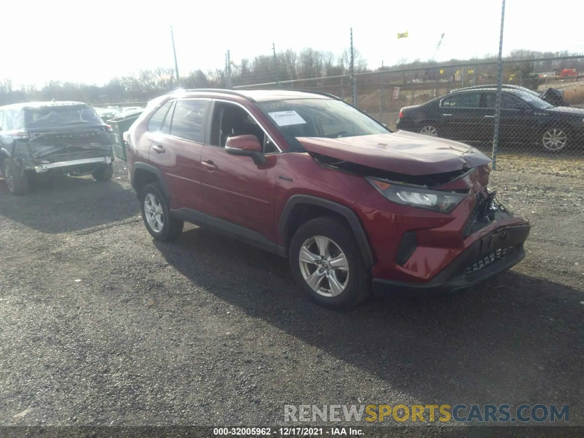 1 fotografías del automóvil dañado JTMMWRFV4LD072985 TOYOTA RAV4 2020