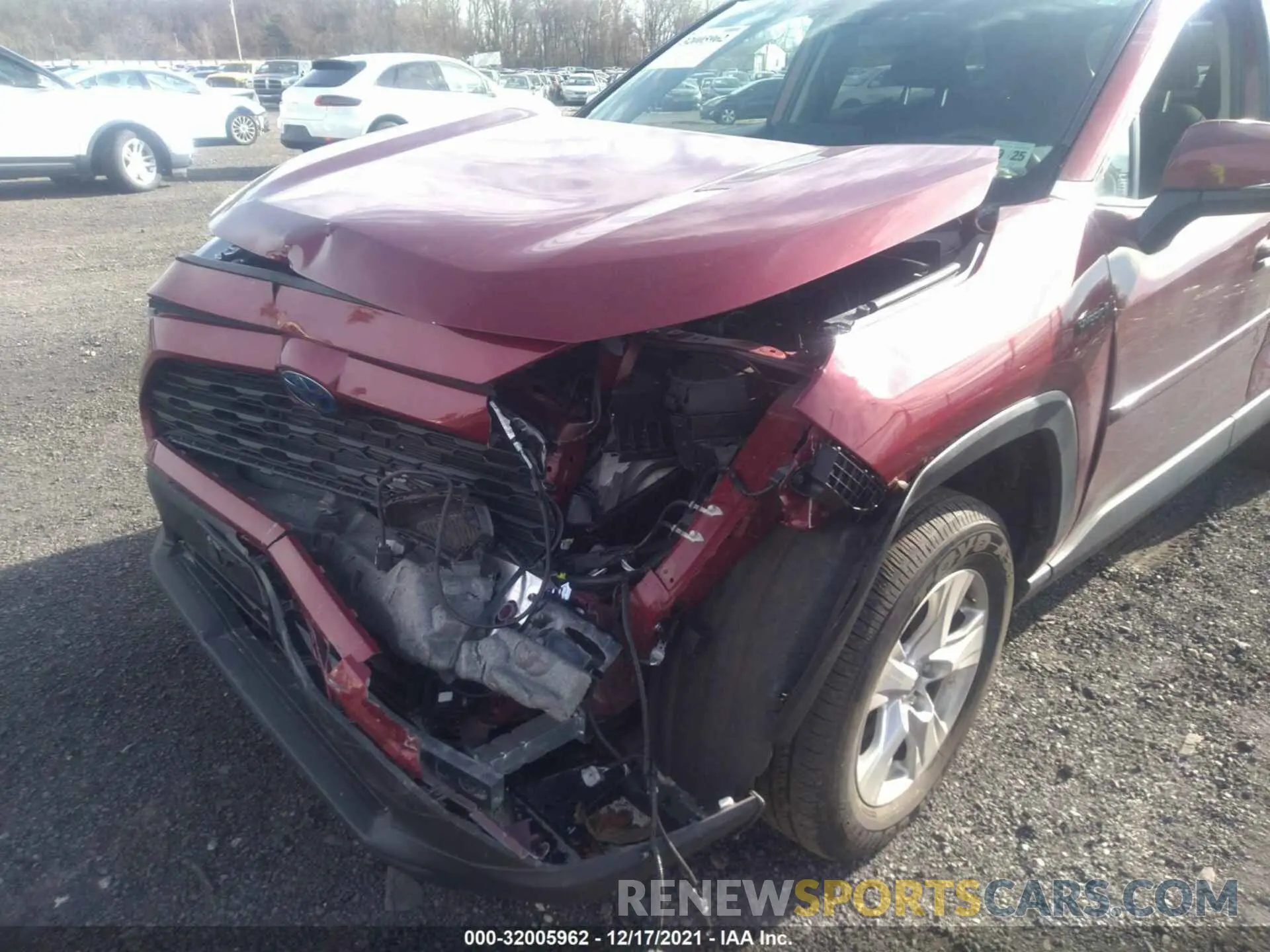 6 fotografías del automóvil dañado JTMMWRFV4LD072985 TOYOTA RAV4 2020