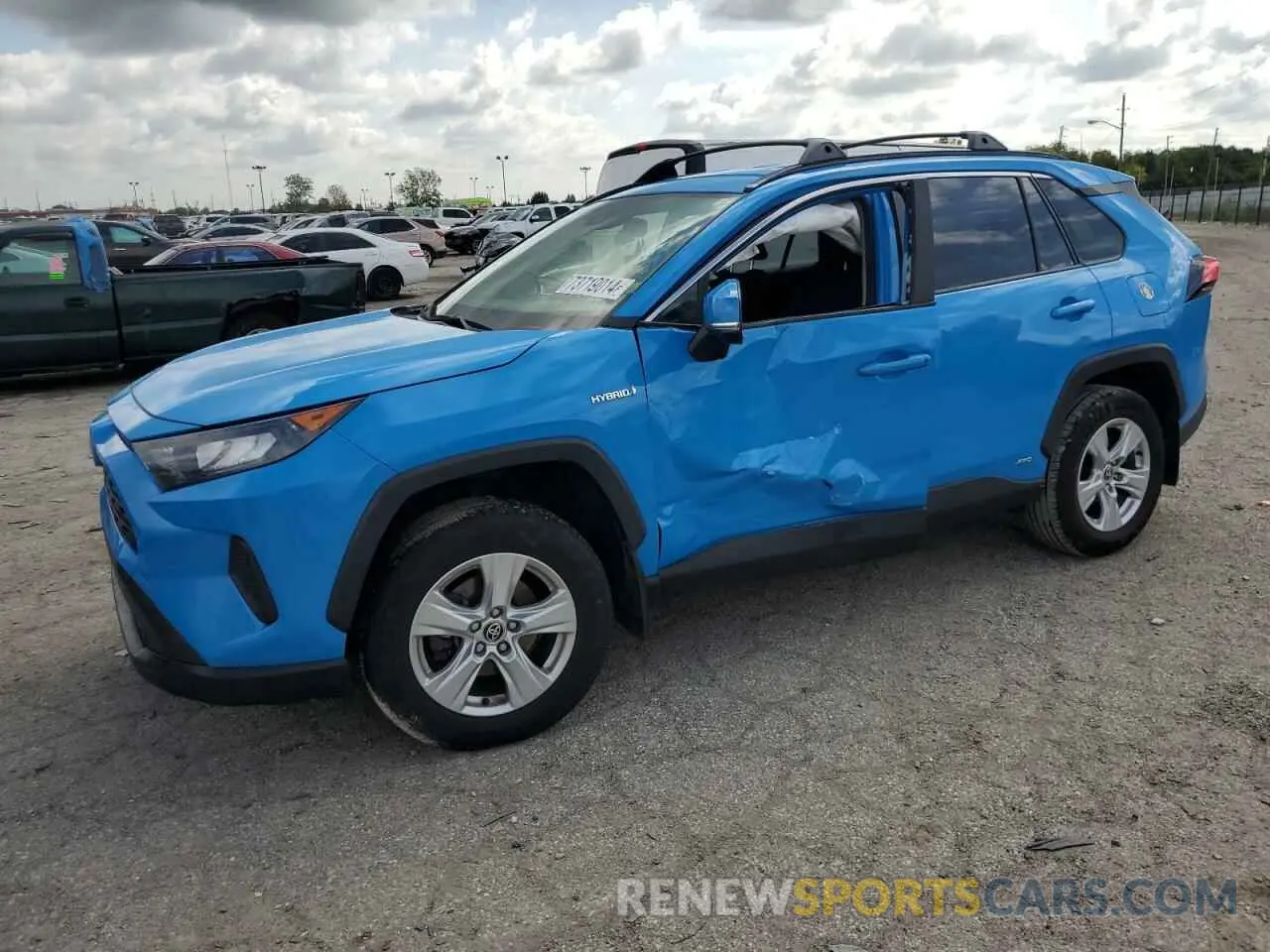 1 fotografías del automóvil dañado JTMMWRFV6LD054648 TOYOTA RAV4 2020