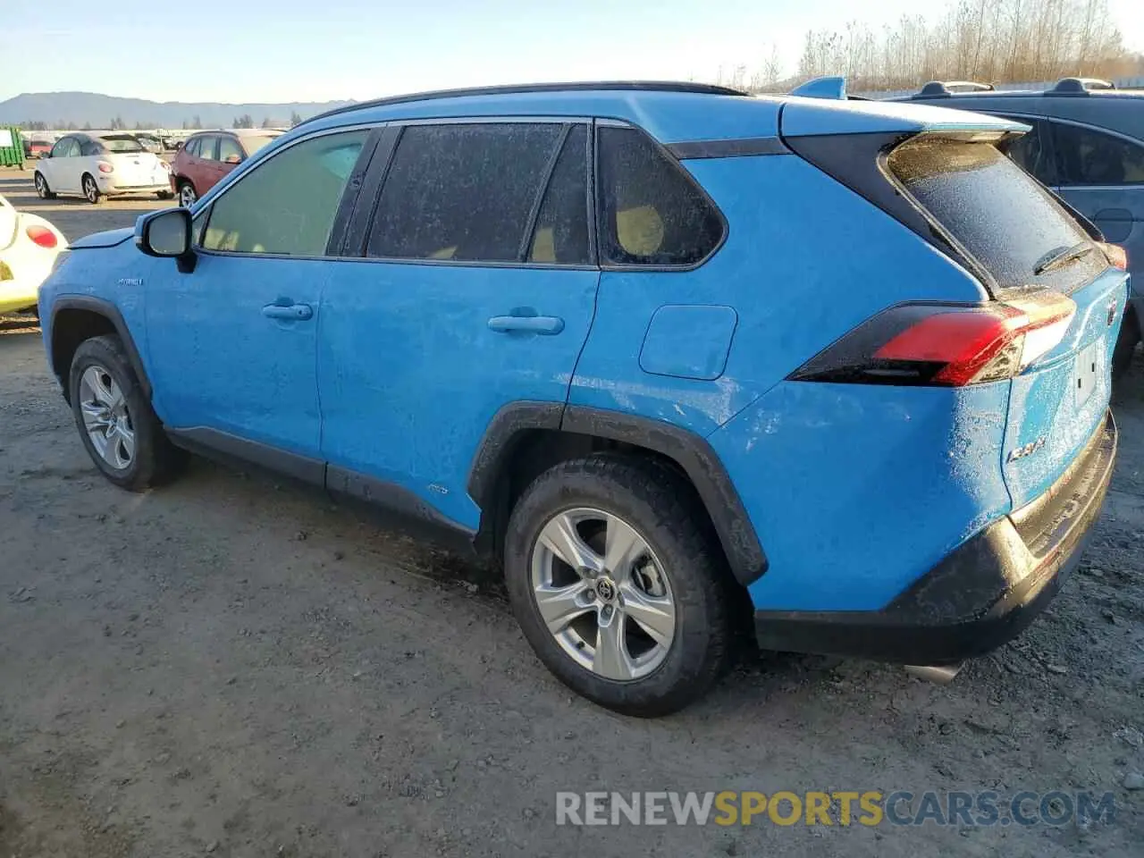 2 fotografías del automóvil dañado JTMMWRFV9LD063487 TOYOTA RAV4 2020