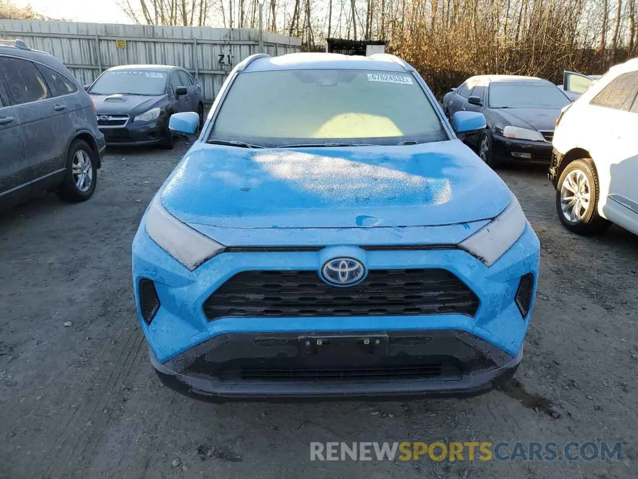 5 fotografías del automóvil dañado JTMMWRFV9LD063487 TOYOTA RAV4 2020