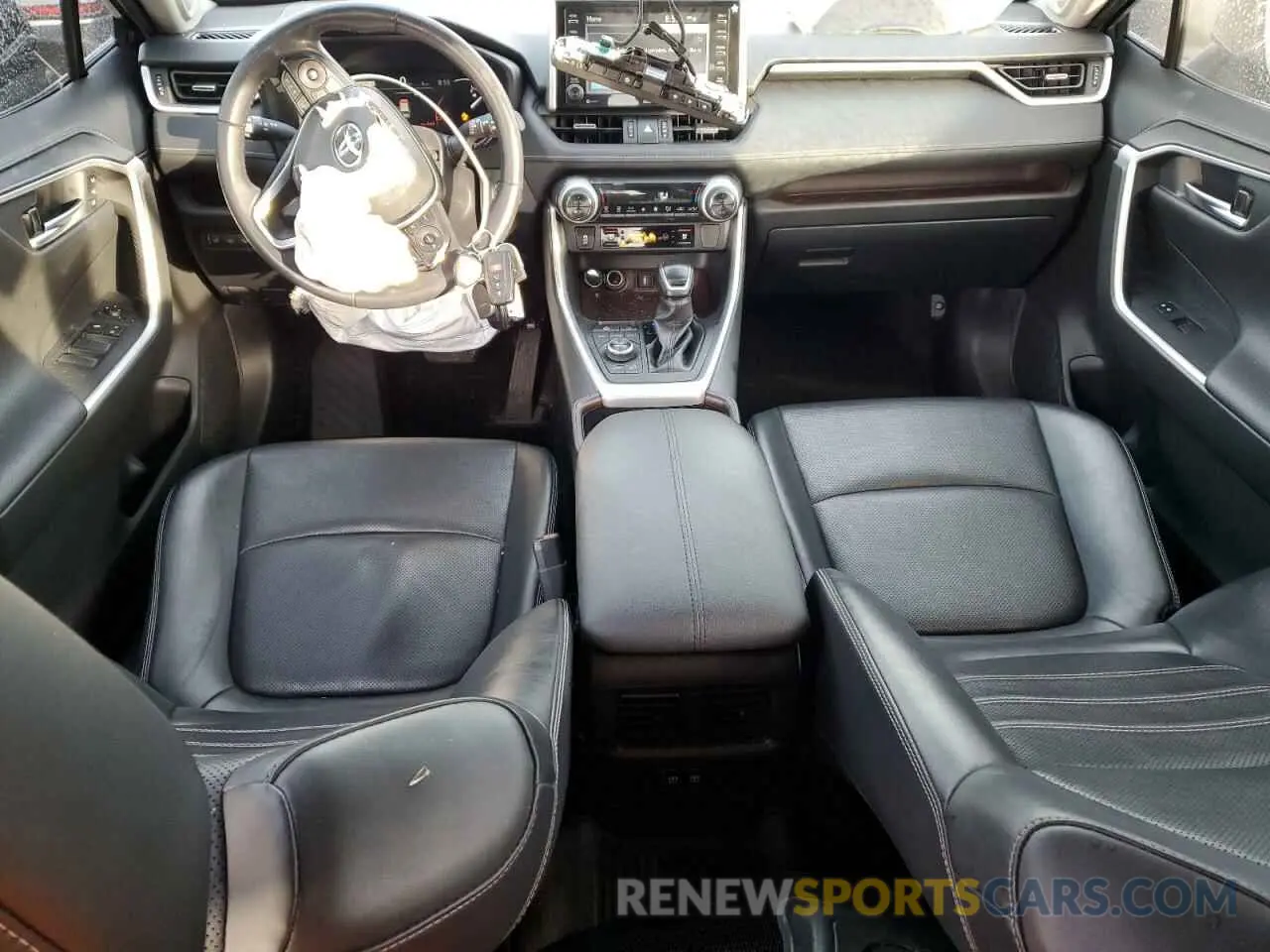 8 fotografías del automóvil dañado JTMN1RFV1LJ037244 TOYOTA RAV4 2020