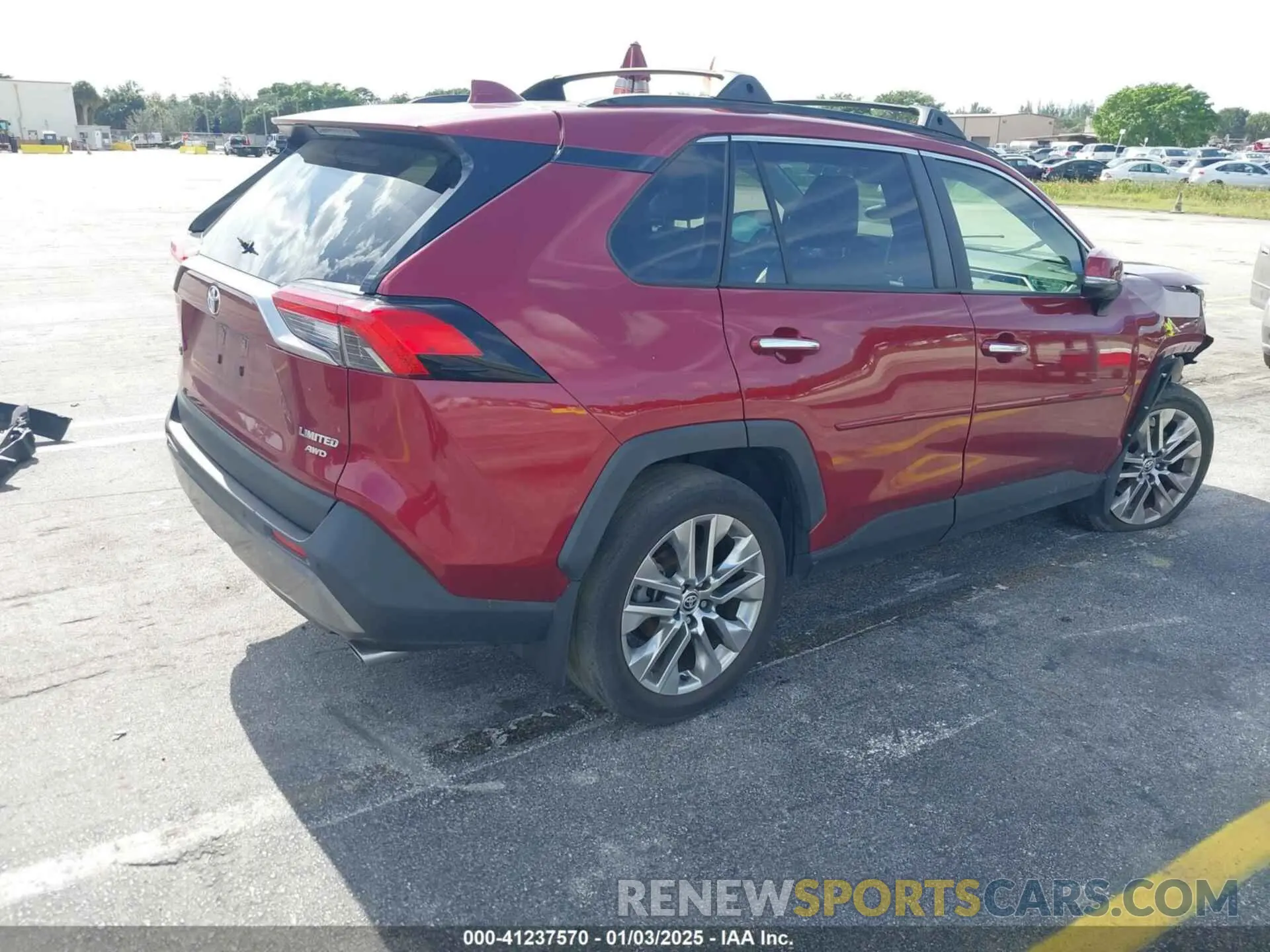 4 fotografías del automóvil dañado JTMN1RFV5LD066390 TOYOTA RAV4 2020