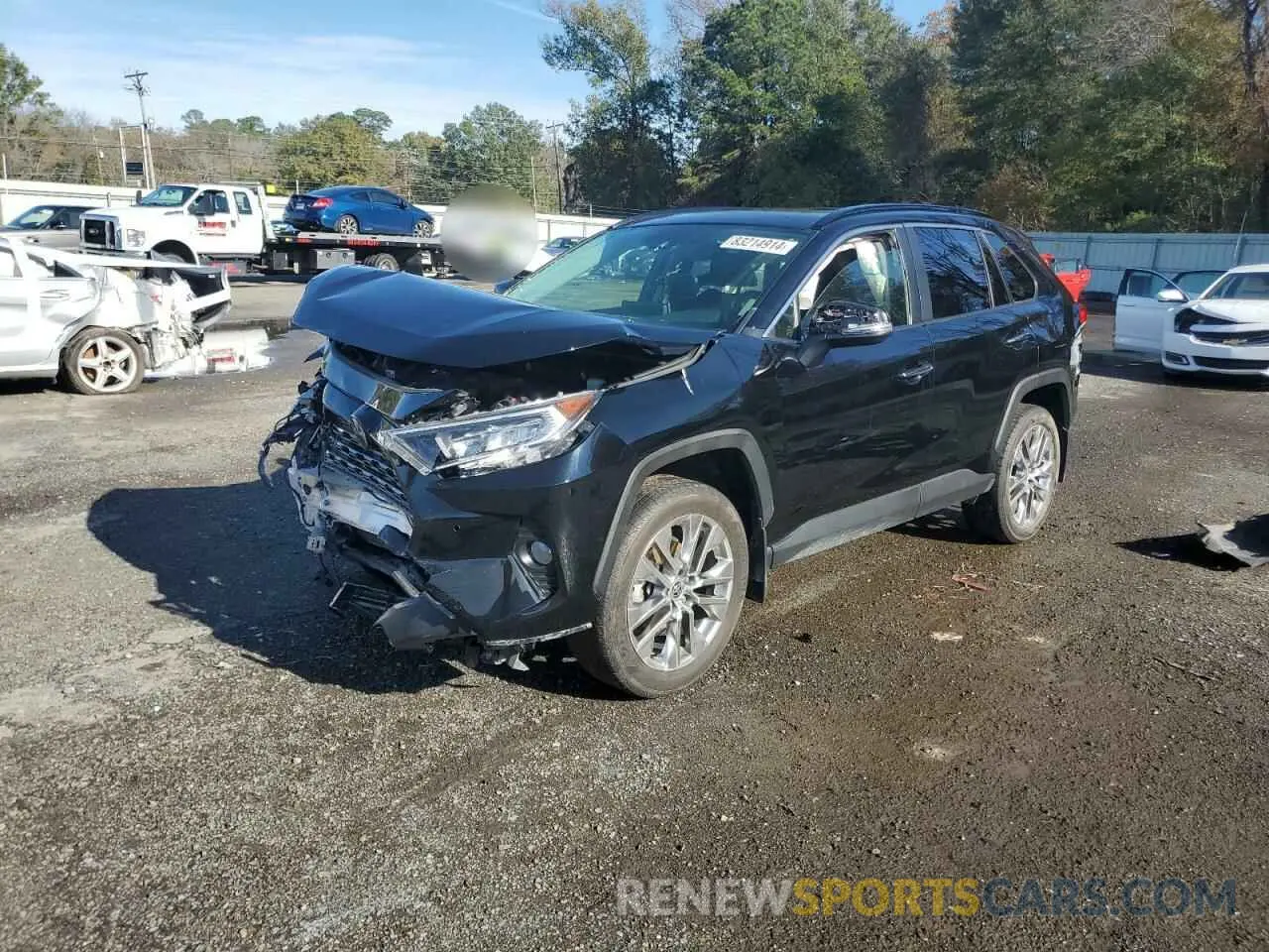 1 fotografías del automóvil dañado JTMN1RFV8LJ037239 TOYOTA RAV4 2020