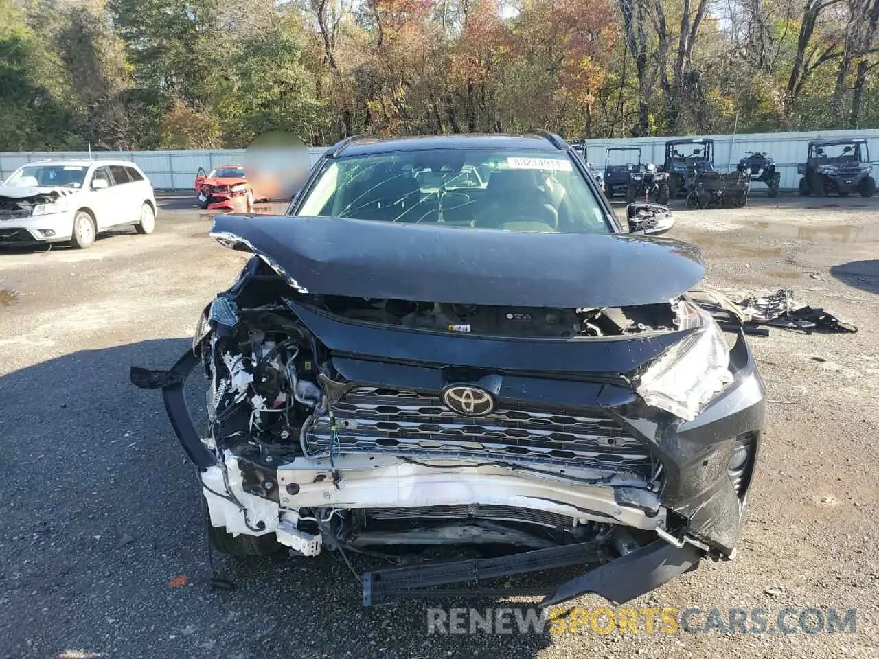 5 fotografías del automóvil dañado JTMN1RFV8LJ037239 TOYOTA RAV4 2020