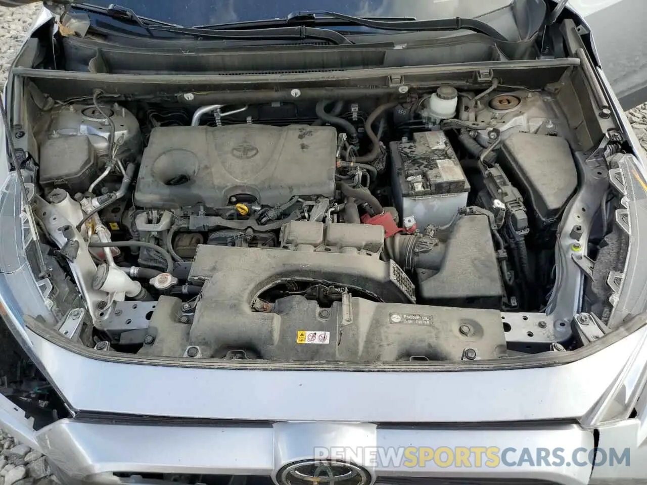 12 fotografías del automóvil dañado JTMP1RFV0LD051319 TOYOTA RAV4 2020