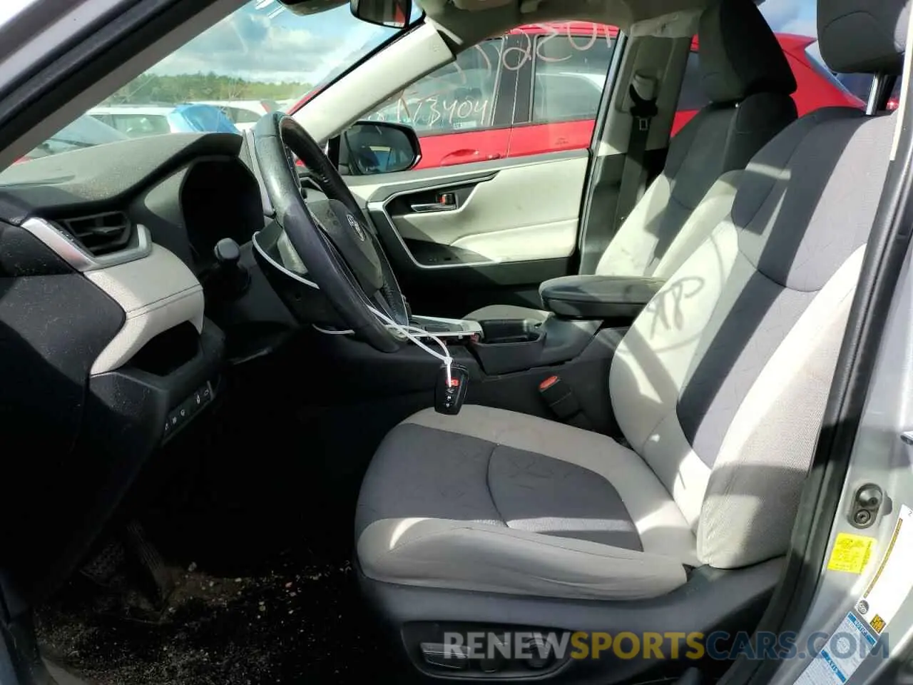 7 fotografías del automóvil dañado JTMP1RFV0LD051319 TOYOTA RAV4 2020