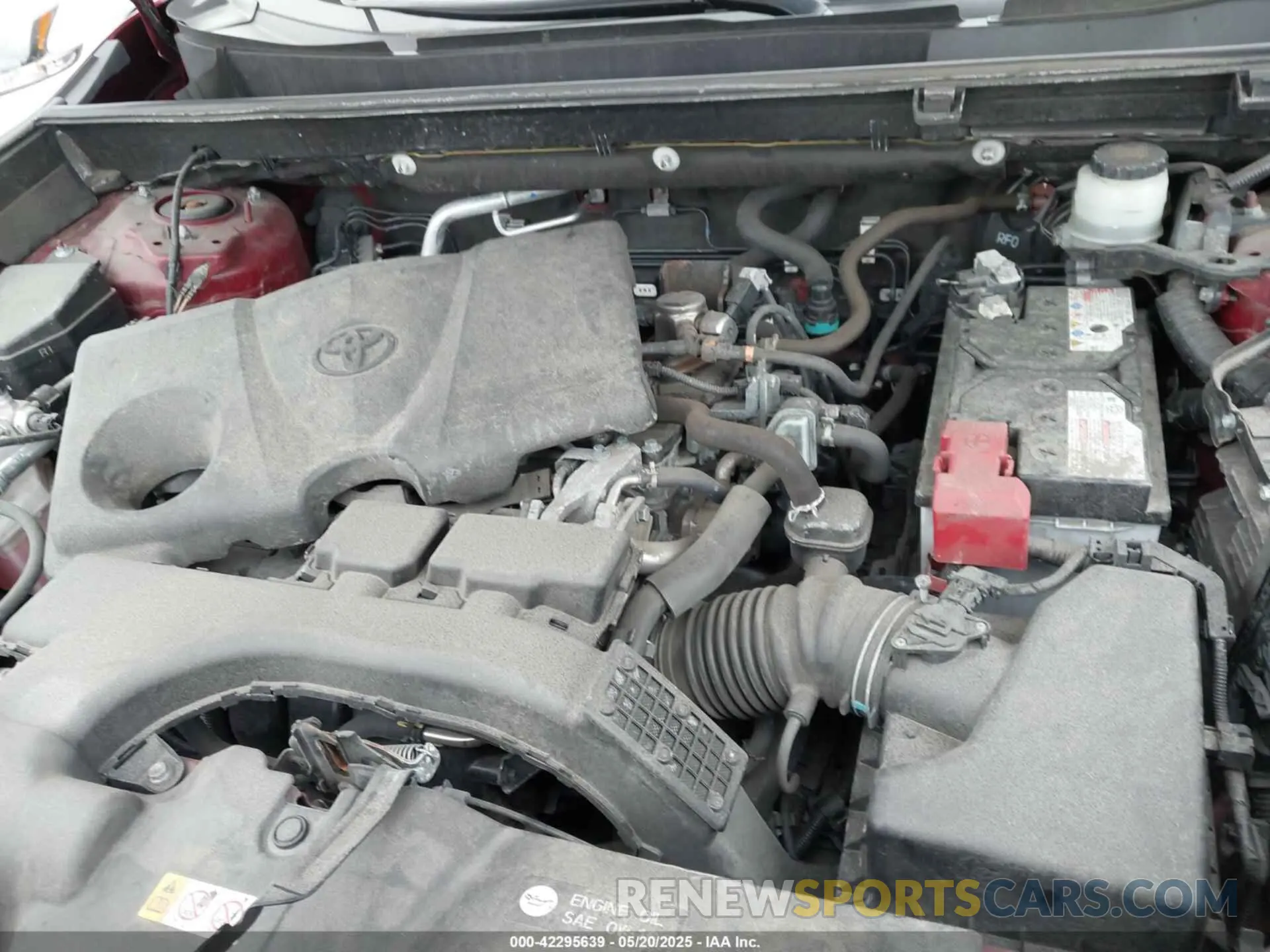 10 fotografías del automóvil dañado JTMP1RFV0LD529822 TOYOTA RAV4 2020