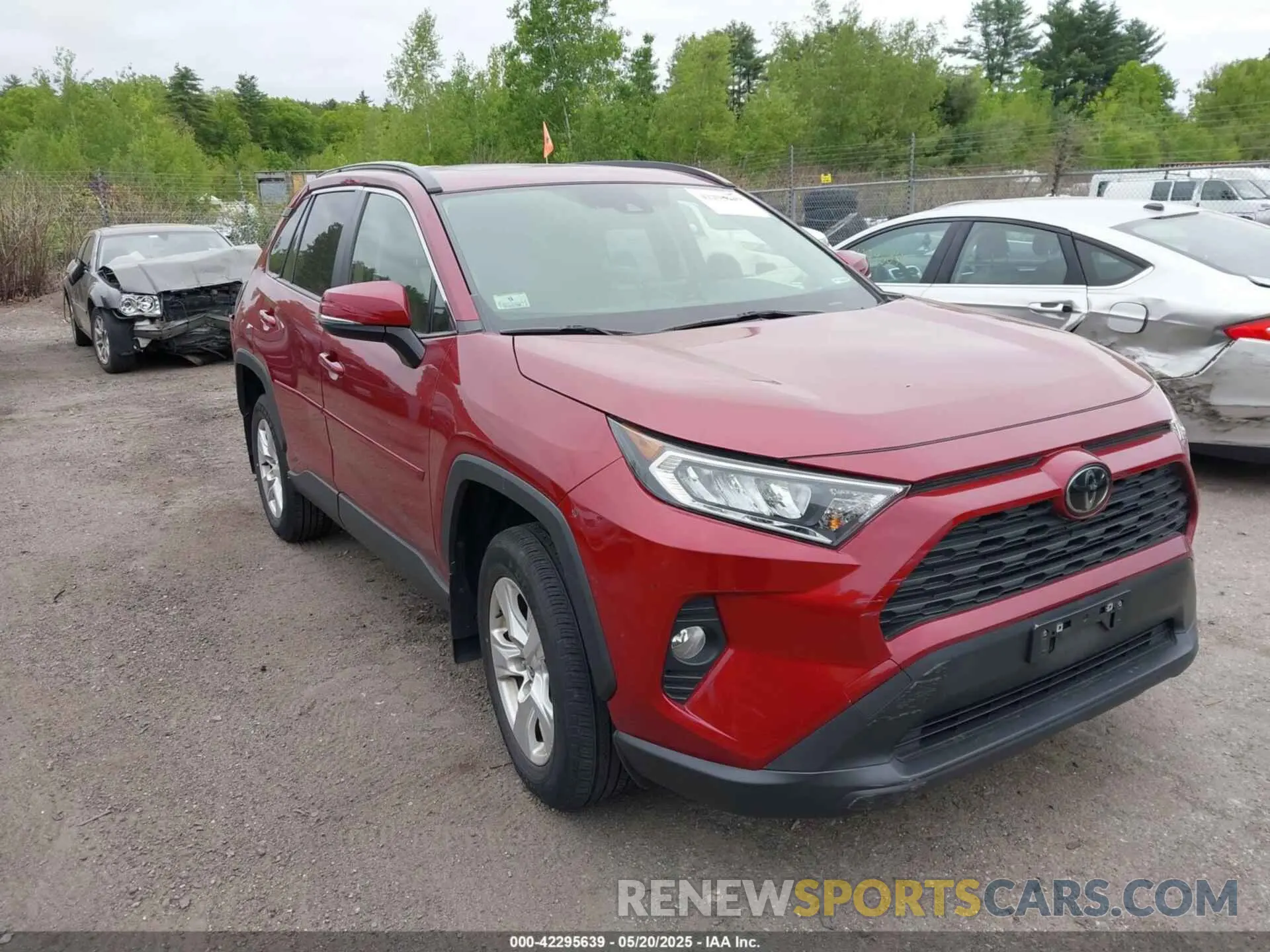 13 fotografías del automóvil dañado JTMP1RFV0LD529822 TOYOTA RAV4 2020