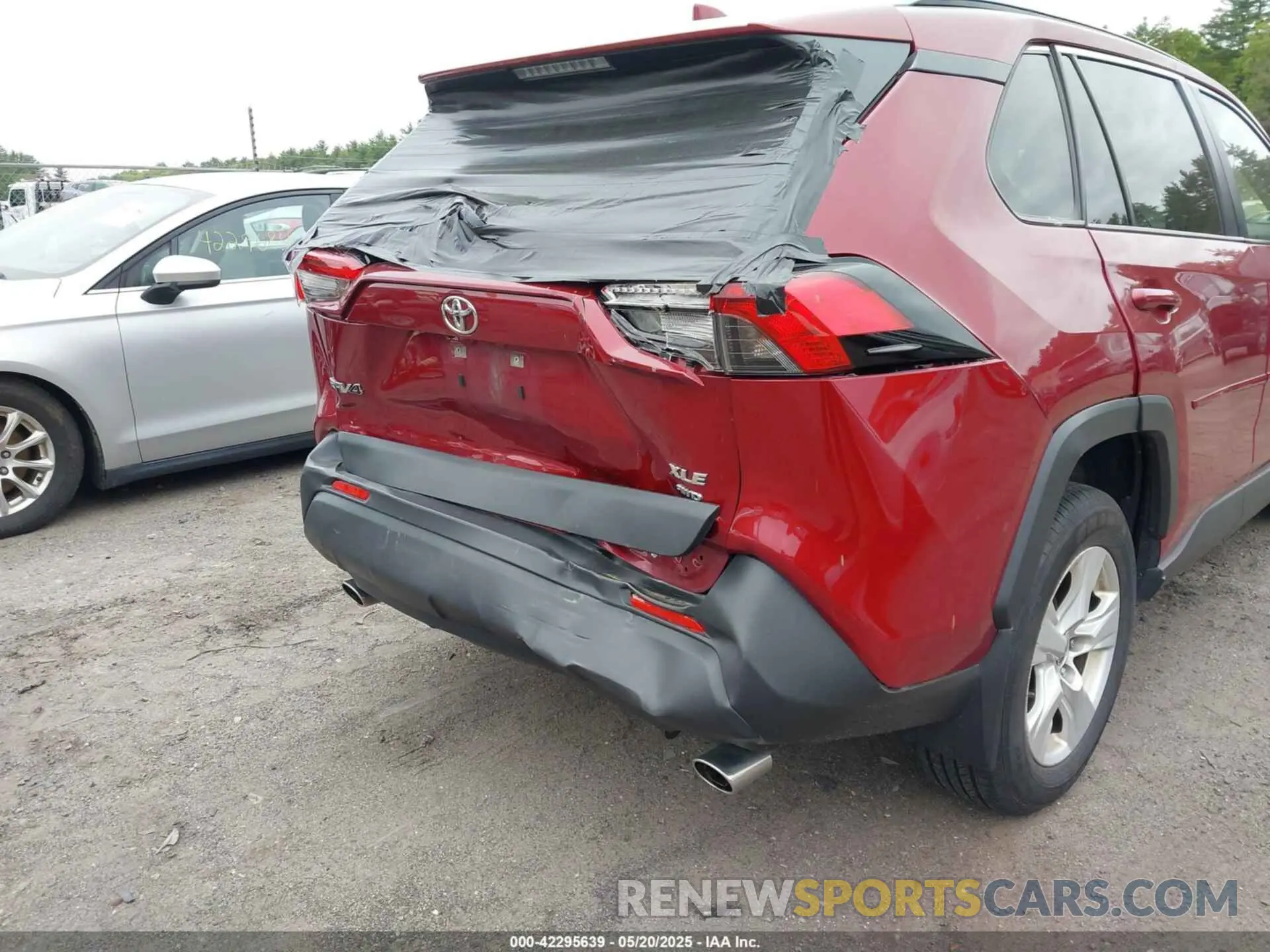 6 fotografías del automóvil dañado JTMP1RFV0LD529822 TOYOTA RAV4 2020