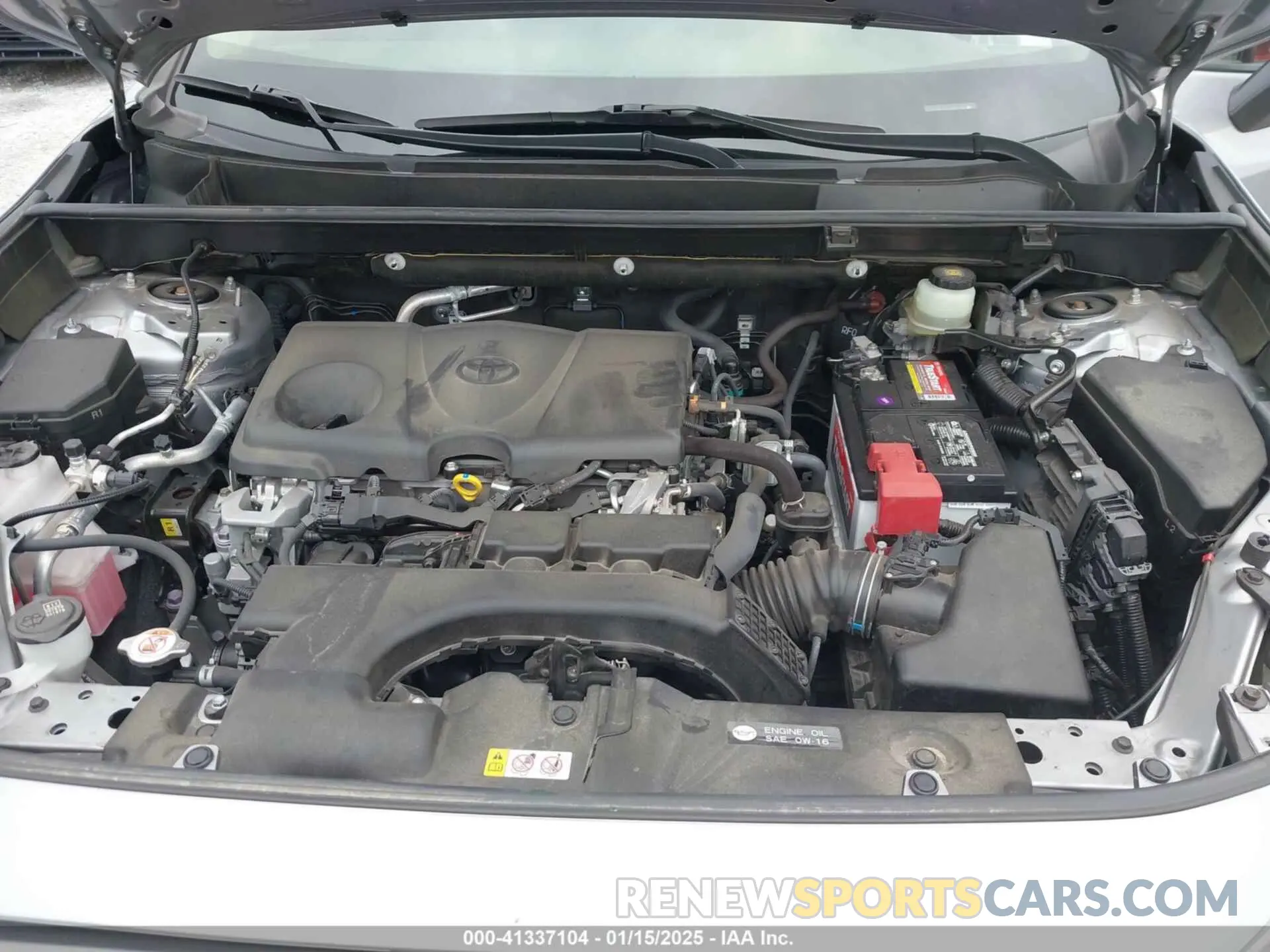 10 fotografías del automóvil dañado JTMP1RFV1LD055198 TOYOTA RAV4 2020