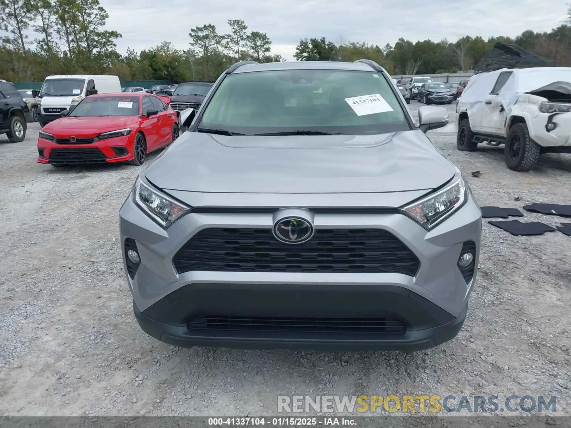 12 fotografías del automóvil dañado JTMP1RFV1LD055198 TOYOTA RAV4 2020