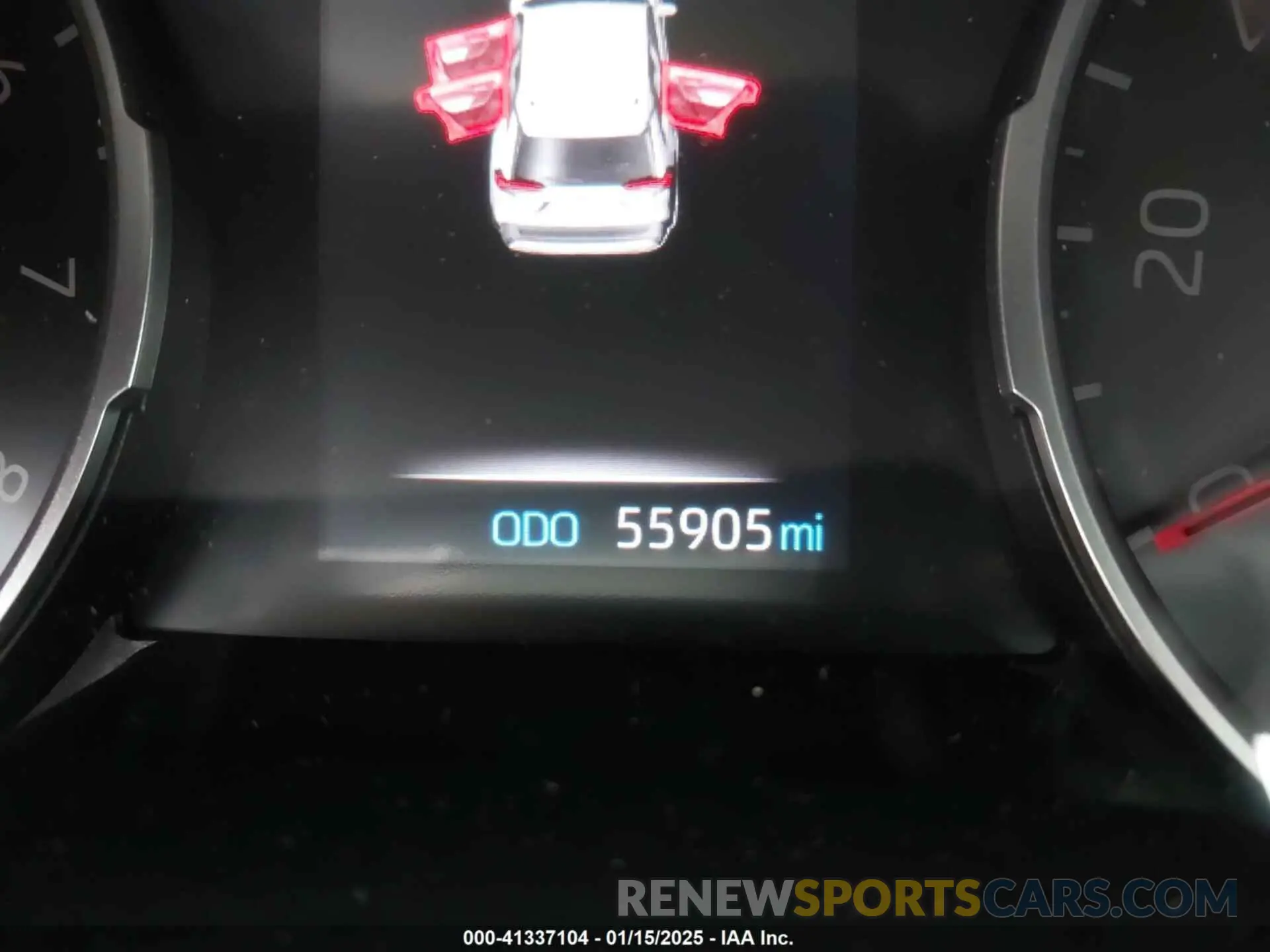 15 fotografías del automóvil dañado JTMP1RFV1LD055198 TOYOTA RAV4 2020