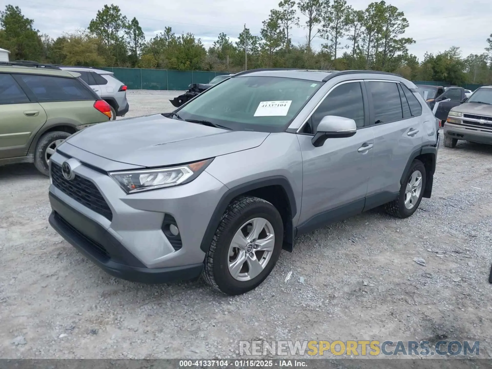 2 fotografías del automóvil dañado JTMP1RFV1LD055198 TOYOTA RAV4 2020