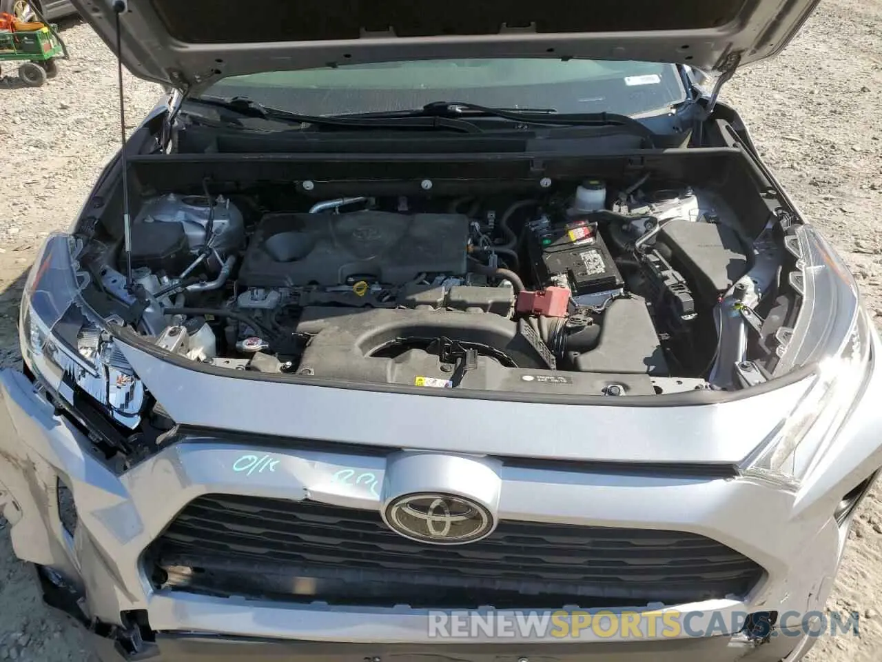 12 fotografías del automóvil dañado JTMP1RFV1LD066587 TOYOTA RAV4 2020