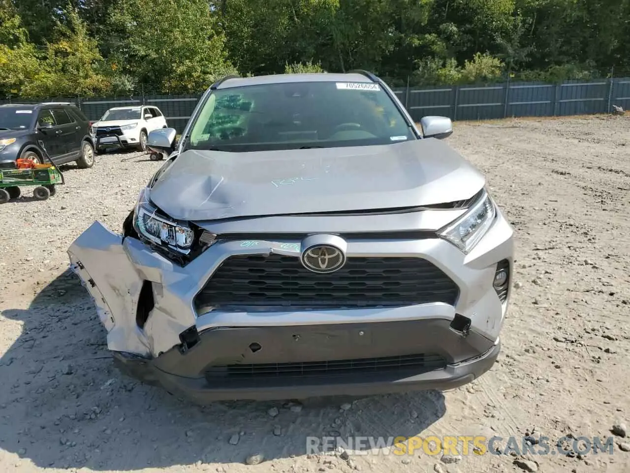 5 fotografías del automóvil dañado JTMP1RFV1LD066587 TOYOTA RAV4 2020