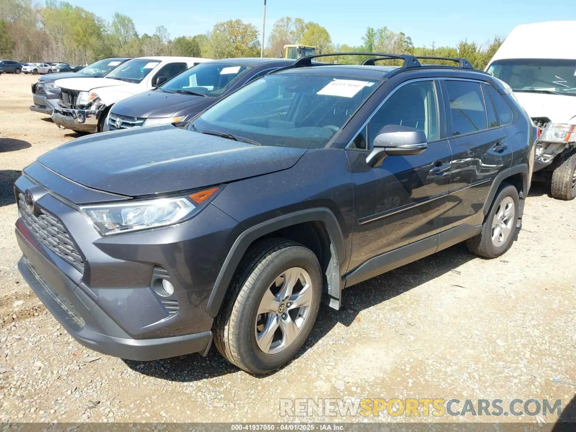 2 fotografías del automóvil dañado JTMP1RFV1LJ028732 TOYOTA RAV4 2020