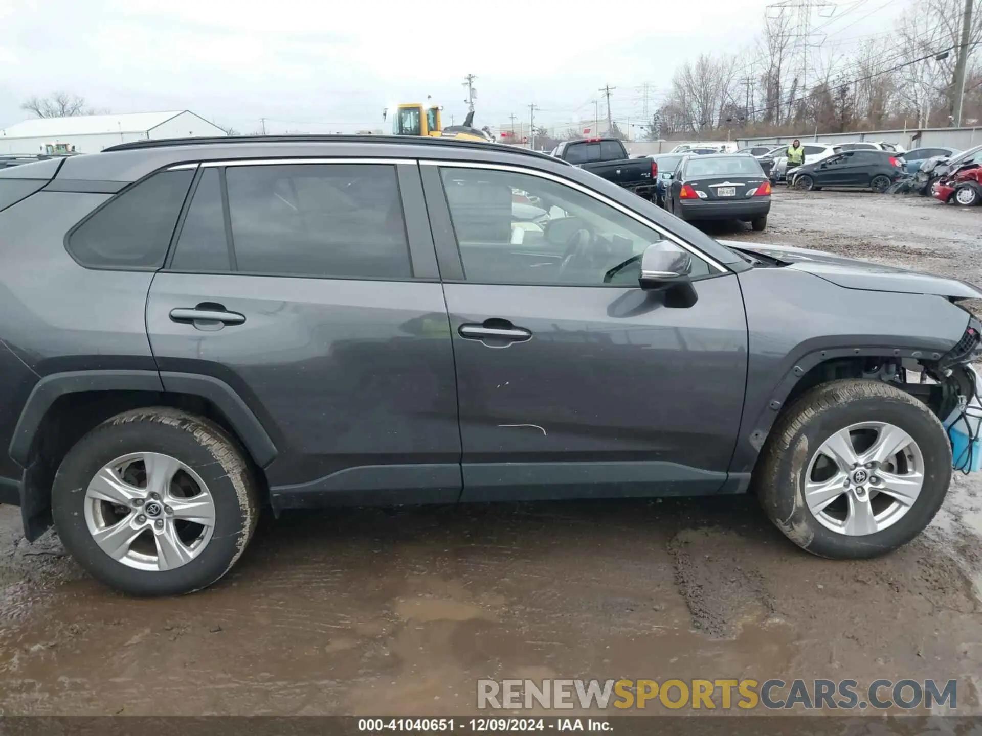 14 fotografías del automóvil dañado JTMP1RFV3LJ027971 TOYOTA RAV4 2020
