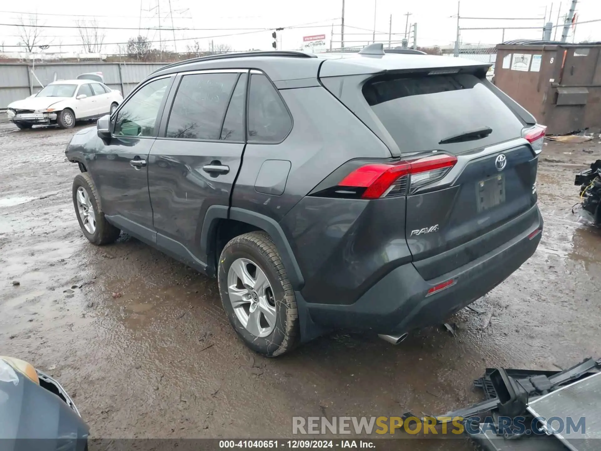 3 fotografías del automóvil dañado JTMP1RFV3LJ027971 TOYOTA RAV4 2020