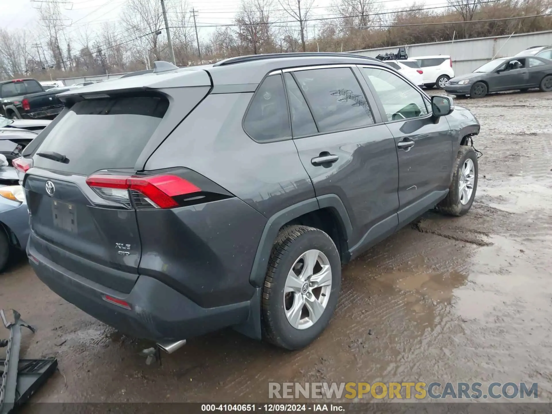 4 fotografías del automóvil dañado JTMP1RFV3LJ027971 TOYOTA RAV4 2020