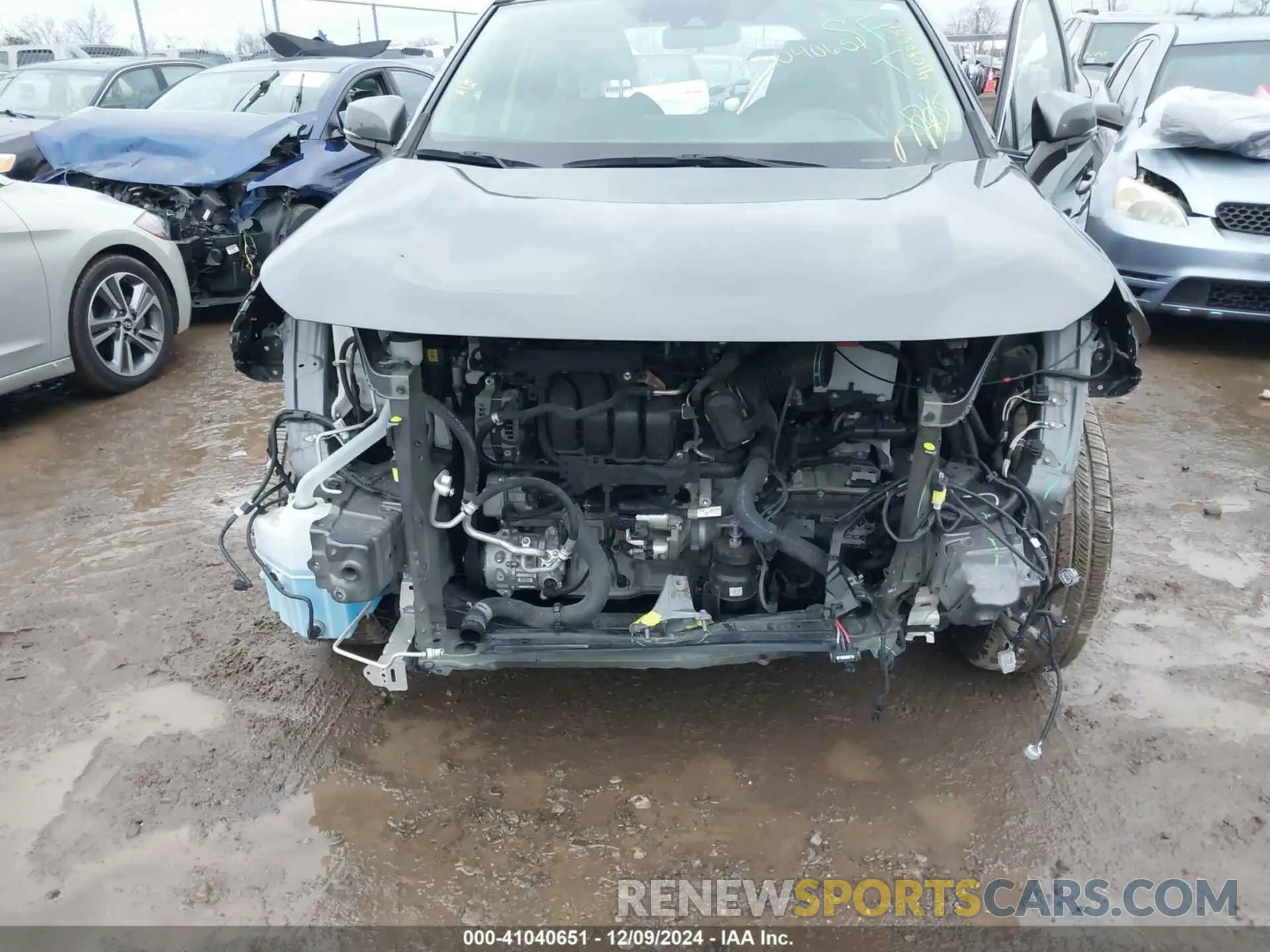 6 fotografías del automóvil dañado JTMP1RFV3LJ027971 TOYOTA RAV4 2020