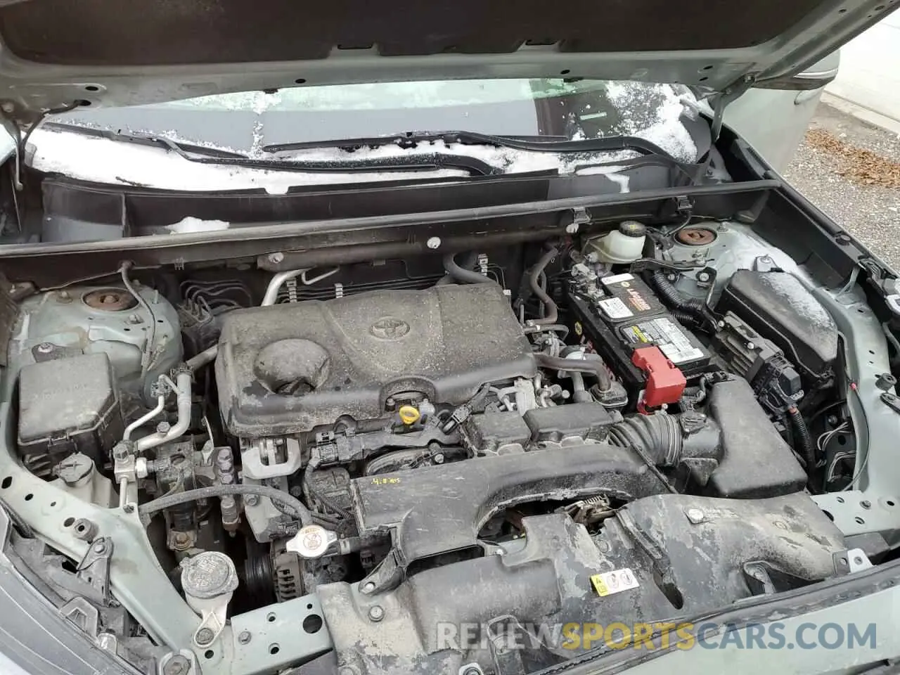 12 fotografías del automóvil dañado JTMP1RFV4LD048990 TOYOTA RAV4 2020