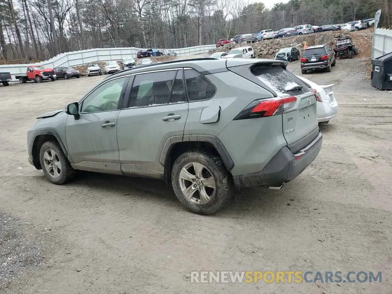 2 fotografías del automóvil dañado JTMP1RFV4LD048990 TOYOTA RAV4 2020