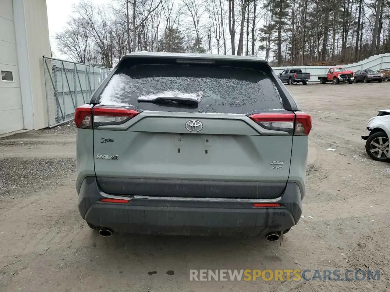 6 fotografías del automóvil dañado JTMP1RFV4LD048990 TOYOTA RAV4 2020