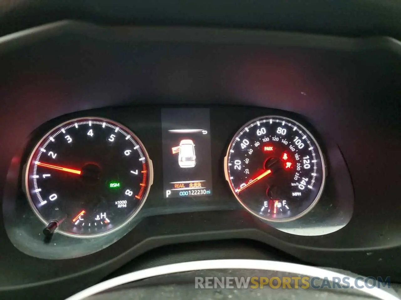 9 fotografías del automóvil dañado JTMP1RFV4LD048990 TOYOTA RAV4 2020