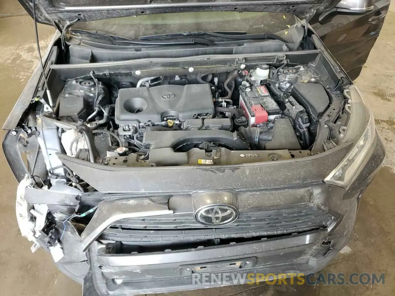 12 fotografías del automóvil dañado JTMP1RFV4LD050061 TOYOTA RAV4 2020