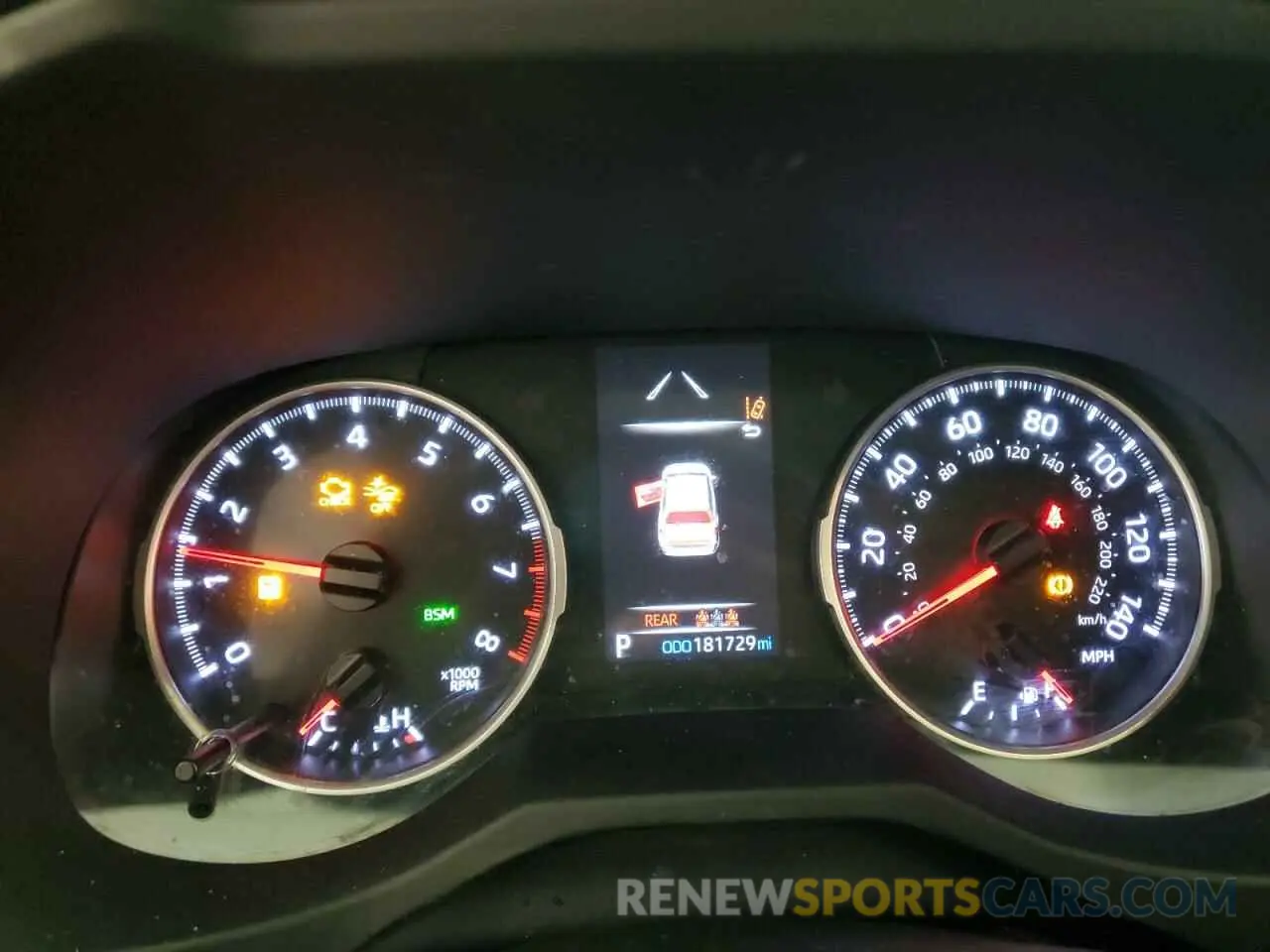 9 fotografías del automóvil dañado JTMP1RFV4LD050061 TOYOTA RAV4 2020