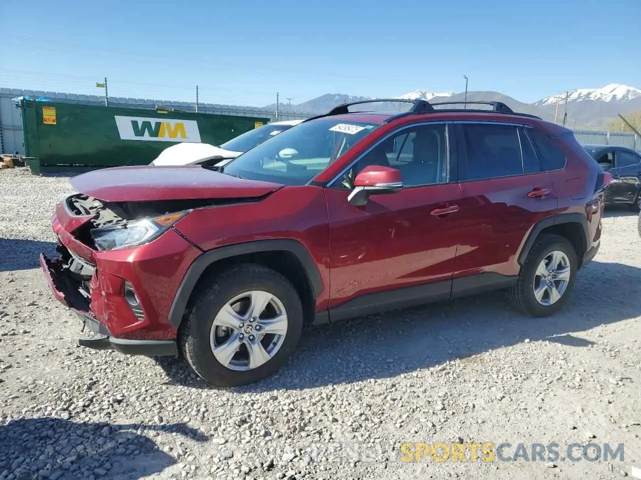 1 fotografías del automóvil dañado JTMP1RFV4LD056927 TOYOTA RAV4 2020
