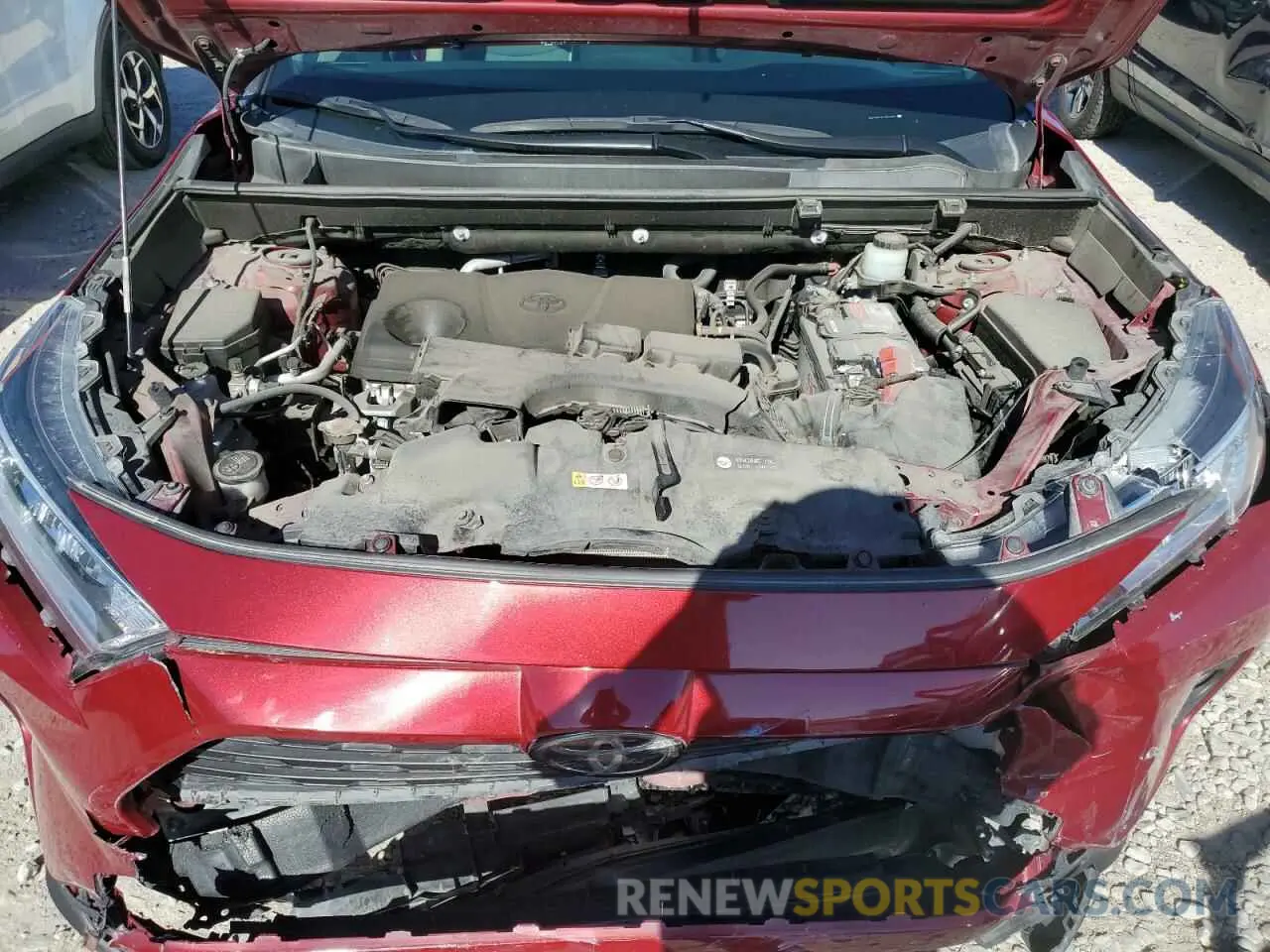 11 fotografías del automóvil dañado JTMP1RFV4LD056927 TOYOTA RAV4 2020
