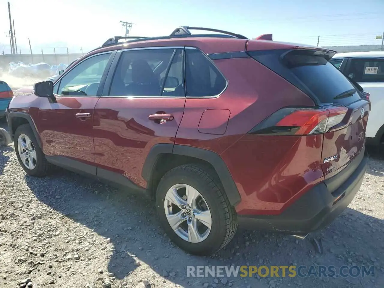 2 fotografías del automóvil dañado JTMP1RFV4LD056927 TOYOTA RAV4 2020