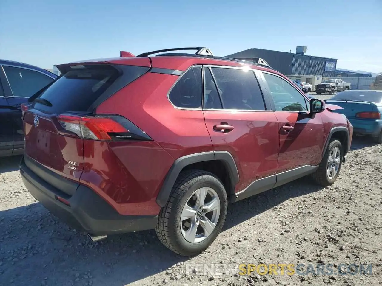3 fotografías del automóvil dañado JTMP1RFV4LD056927 TOYOTA RAV4 2020