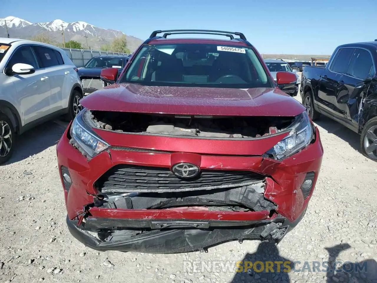 5 fotografías del automóvil dañado JTMP1RFV4LD056927 TOYOTA RAV4 2020