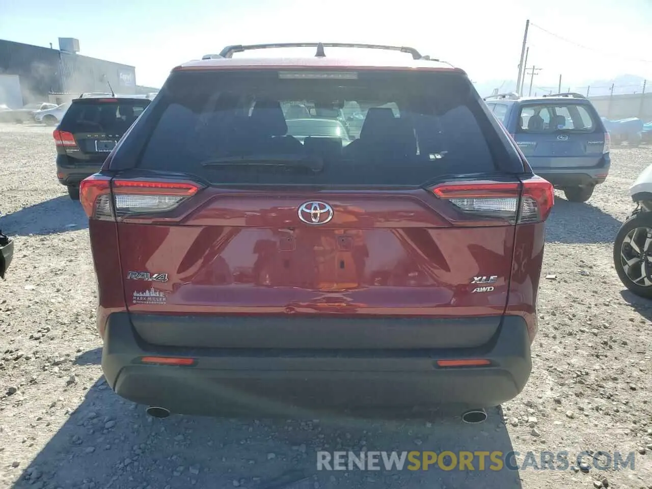 6 fotografías del automóvil dañado JTMP1RFV4LD056927 TOYOTA RAV4 2020