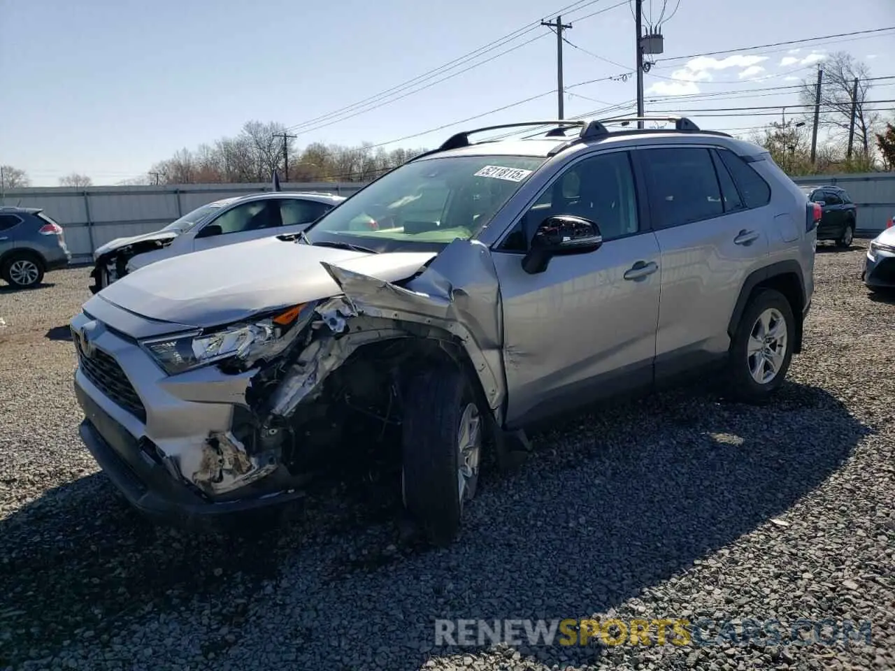1 fotografías del automóvil dañado JTMP1RFV4LJ025615 TOYOTA RAV4 2020