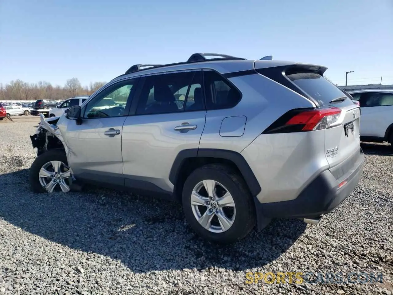 2 fotografías del automóvil dañado JTMP1RFV4LJ025615 TOYOTA RAV4 2020