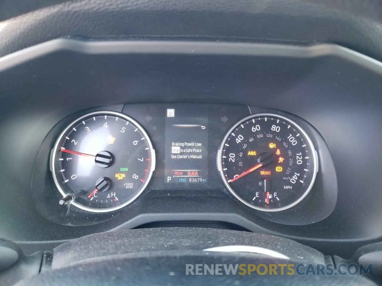 9 fotografías del automóvil dañado JTMP1RFV4LJ025615 TOYOTA RAV4 2020