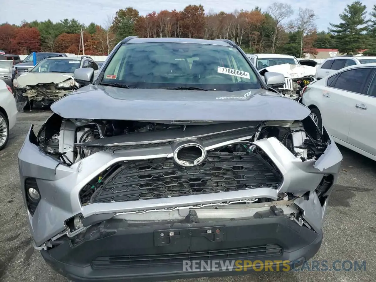 5 fotografías del automóvil dañado JTMP1RFV5LD052370 TOYOTA RAV4 2020