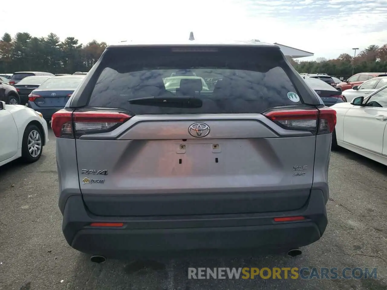 6 fotografías del automóvil dañado JTMP1RFV5LD052370 TOYOTA RAV4 2020