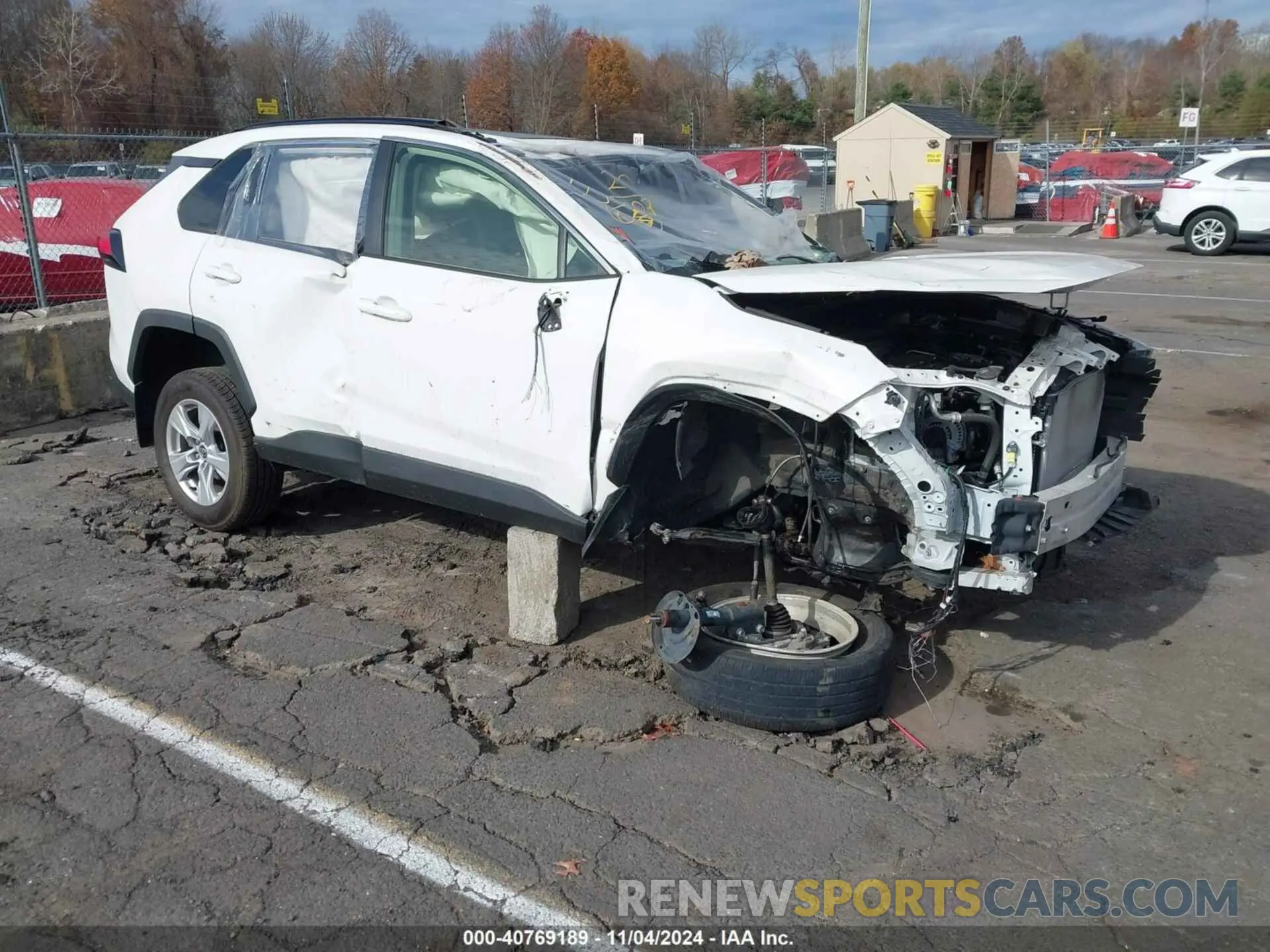 1 fotografías del automóvil dañado JTMP1RFV5LD053907 TOYOTA RAV4 2020